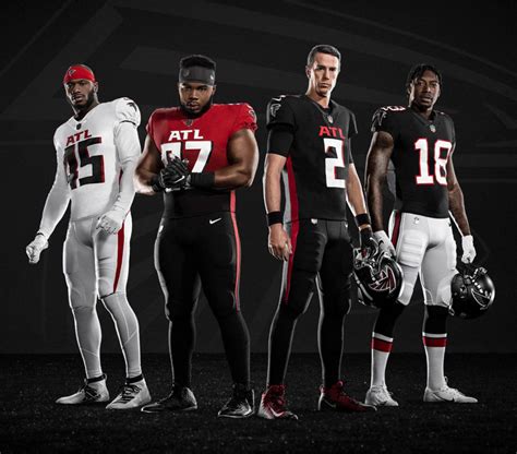 Back In Black A Brief Look At Atlanta Falcons Uniforms Throughout The Decades Atlanta Falcons