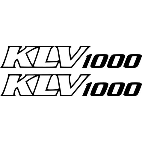 Kawasaki Klv 1000 Die Cut Stickers Decals Decalshouse