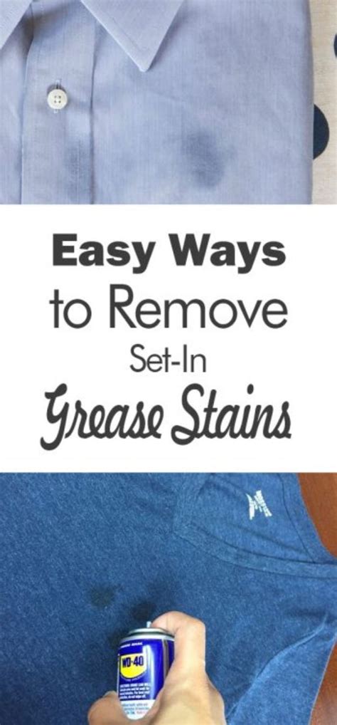 34 Laundry Hacks To Try Today Grease Stains Cleaning Hacks Deep