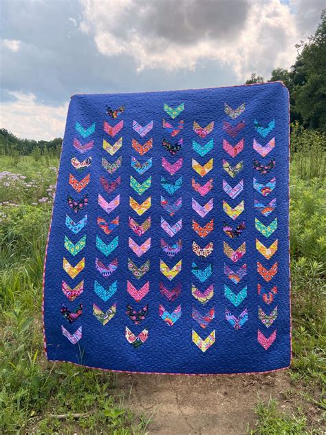 Scrappy Arrows Quilt Kit Featuring Anna Maria Horner Brave
