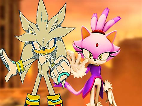 Silver The Hedgehog And Blaze The Cat By 9029561 On Deviantart