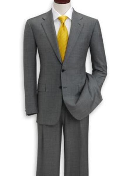 Hickey Freeman Tailored Clothing Gray Tic Suit 085 305512 Suits Sam