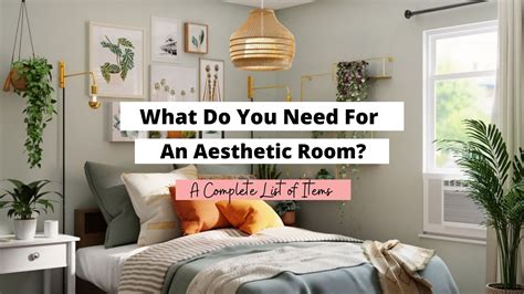 What Do You Need For An Aesthetic Room Craftsonfire