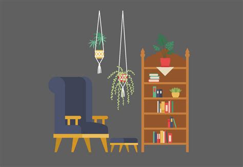How To Create A Retro Interior In Adobe Illustrator
