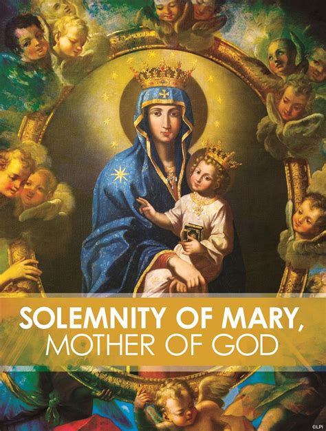 Solemnity Of Mary Mother Of God January 1 — St Monica Catholic Church