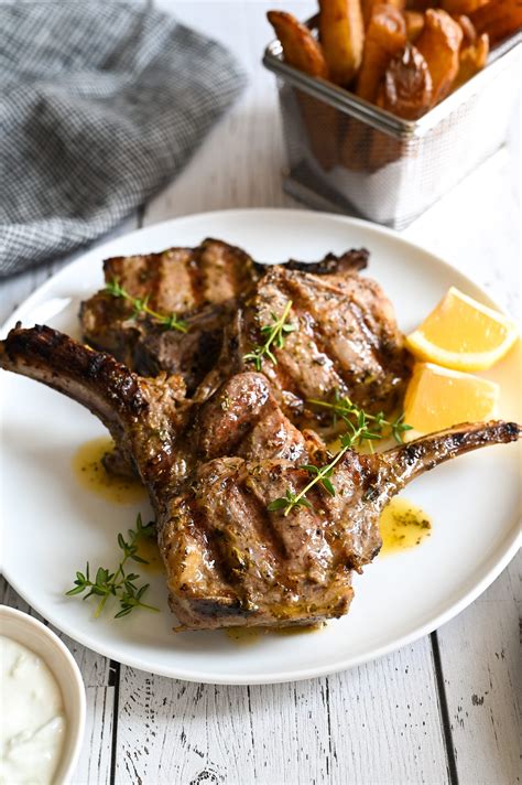 Grilled Lamb Chops Mia Kouppa Traditional Greek Recipes And More