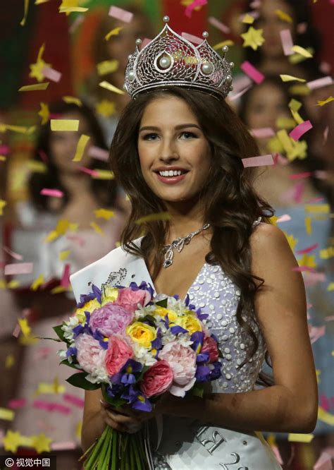 俄罗斯小姐2016选美大赛揭晓 18岁女大学生夺冠