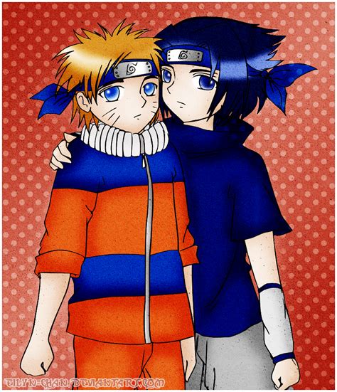 Sasuke X Naruto Colored By Eilyn Chan On Deviantart