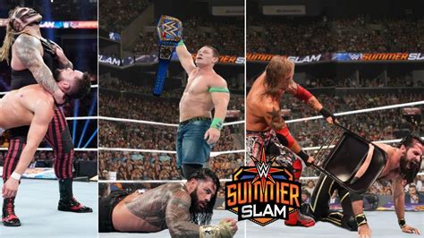 Wwe Summerslam 25th July 2021 Highlights Roman Reigns Vs John Cena
