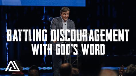 Battling Discouragement With God S Word Allen Jackson Ministries