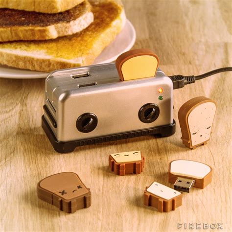 Usb Toast Flash Drives At Cute Desk Usb Desk Accessories