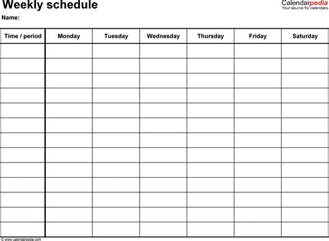 Monday To Sunday Planner Ten Free Printable Calendar 2020 2021