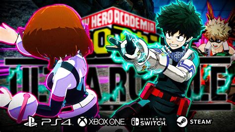 New Mha Battle Royal Game My Hero Academia Ultra Rumble Trailer Ps4