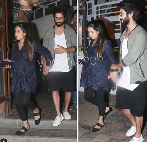 pics shahid kapoor s pregnant wife mira rajput is in hospital mother bela pays visit