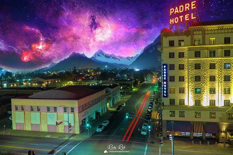 The Padre Hotel Digital Art By Richard Forrester