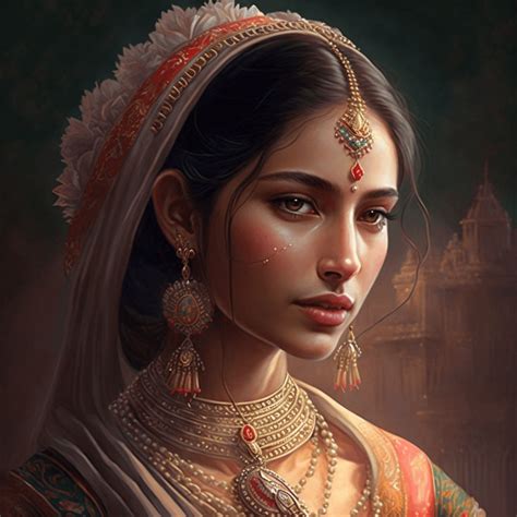 Indian Princess R Midjourney