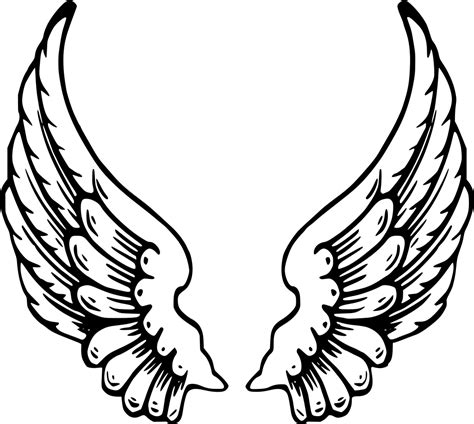 svg angel wings free svg image and icon svg silh