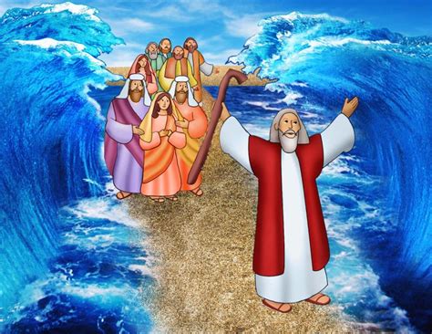 Moses Parts The Red Sea With Gods Help Catholic Courier