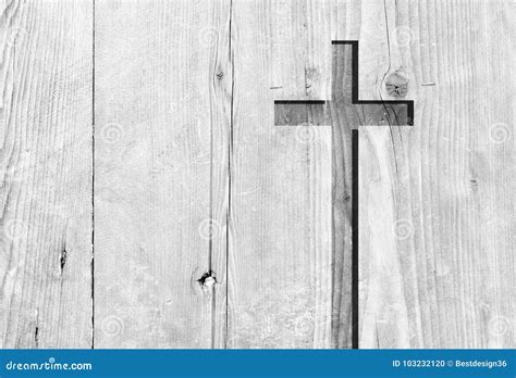 Forma Cristã Branca Da Cruz Do Símbolo Da Religião Foto De Stock