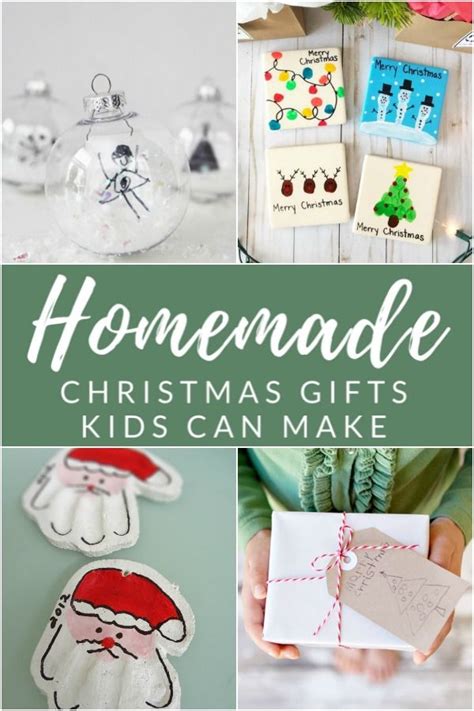 12 Sentimental Homemade Christmas Ts From Kids Diy Christmas Ts