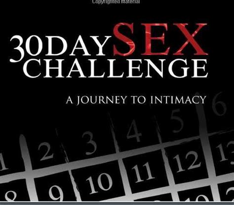 30 Days Of Sex Taking The Challenge