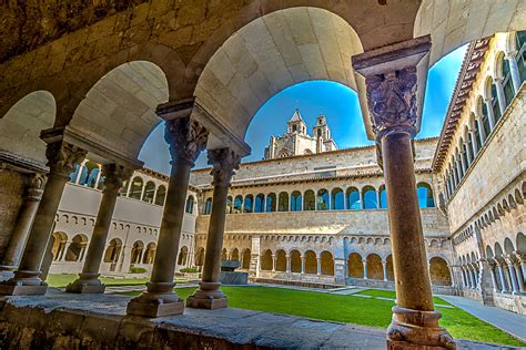Monasterio Sant Cugat Del Vallés Barcelona Spain Flickr