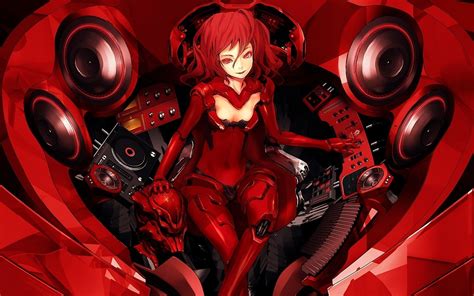 Red Hair Anime Girl Pc Wallpapers Wallpaper Cave