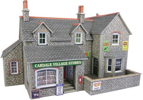 Po254 00h0 Scale Village Shop And Cafe Berkshire Dolls House And Model