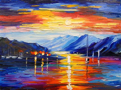 Dawn Painting By Olha Darchuk Fine Art America