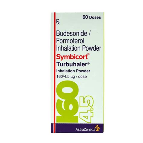 Symbicort 160mcg45mcg Turbuhaler 60 Mdi Price Uses Side Effects