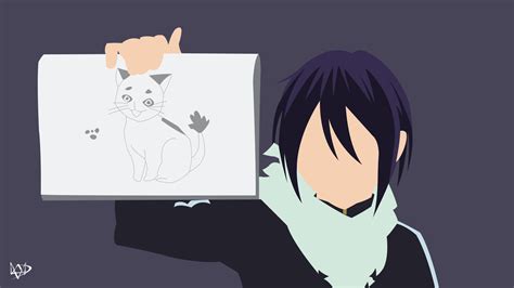 See more ideas about anime wallpaper, anime, minimalist wallpaper. Yato V2 (Noragami) Minimalist Anime Wallpaper by ...
