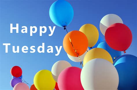Happy Tuesday Balloons Pictures Photos And Images For Facebook