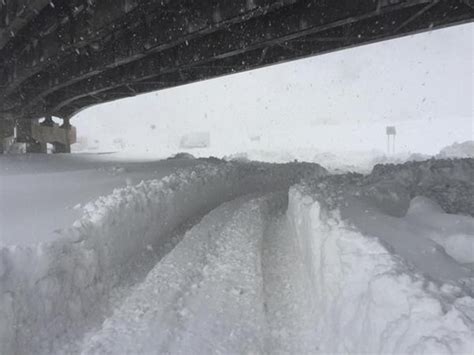 Ny State Thruway Freak Storm November 2014 Terrifying Pictures