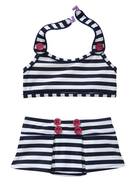Sailor Two Piece Swim Suit Toddler Girl Outfits Cute Outfits For