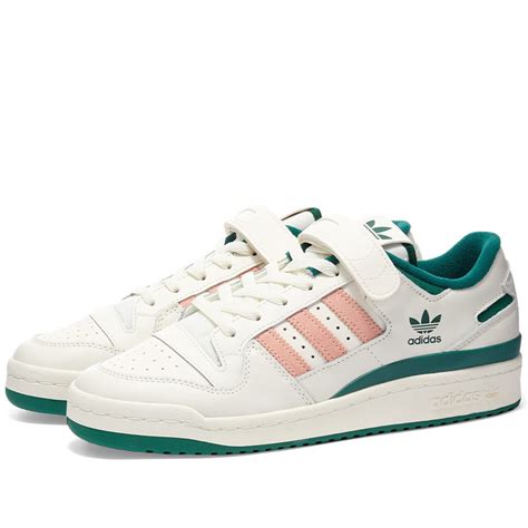 Adidas Forum 84 Low Off White Green And Pink End