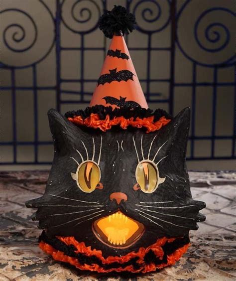 Patience Vintage Cat Doll In 2020 Vintage Halloween Decorations