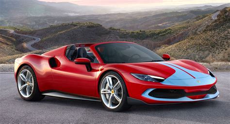 2023 Ferrari 296 Gts Hybrid Is An 819 Hp Tanning Machine Carscoops
