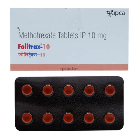 Folitrax 10 Mg Tablet Uses Dosage Side Effects Price Composition