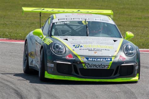 Porsche 911 Gt3 Cup Race Car Editorial Photo Image Of Fast Speed