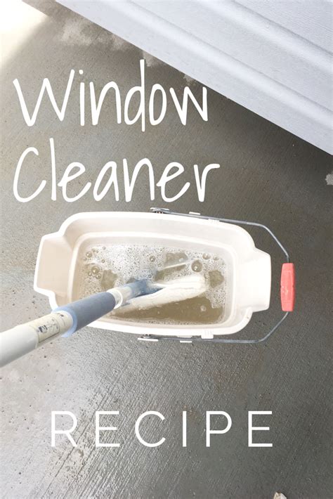 Homemade Outdoor Window Cleaner Sweet Frugal Life Recipe Window Cleaner Recipes Window