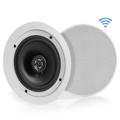 Pyle Pdicbt552rd Flush Wallceiling Mount 2 Way Bluetooth Speaker