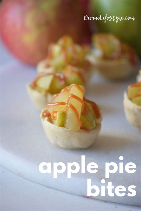 Apple Pie Bites Recipe Mini Dessert Divine Lifestyle Apple Pie Bites Recipe Pie Bites Apple