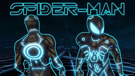 Mod Request Tron Spider Man At Marvels Spider Man Remastered Nexus