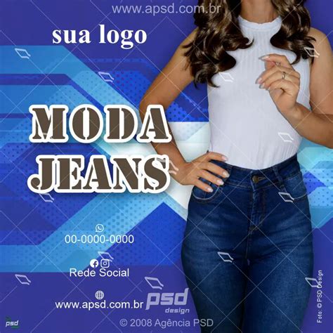 Arte moda jeans Loja Agência PSD