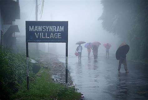 Wettest Places On Earth By Annual Rainfall