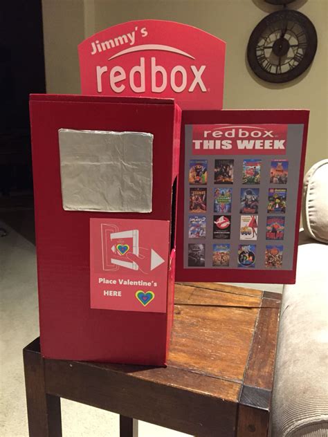 Valentines Day Boxes For School Redbox Idea Boys And Girls Can Use