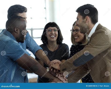 Teamwork Can Lead To Unprecedented Success. a Group of Business