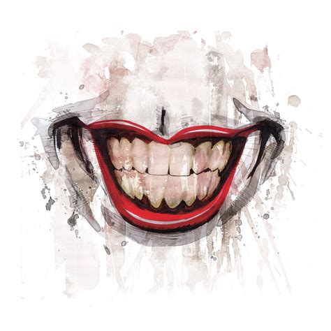 Joker Smile Art For The World According To The Joker From Insight