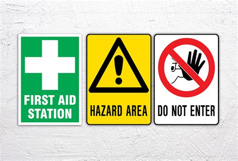 Health And Safety Signs The Visual Imaging Blog