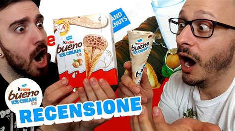 Kinder bueno ice cream cone. KINDER BUENO ICE CREAM CONE! | KINDER BUENO GELATO ...